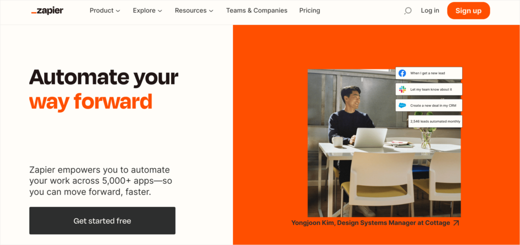 automatiser le programme d'affiliation avec Zapier