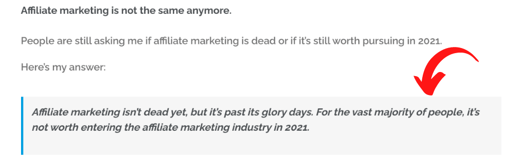 Le marketing d'affiliation est-il mort ?