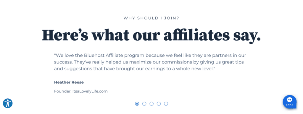 Présentez les réussites des affiliés