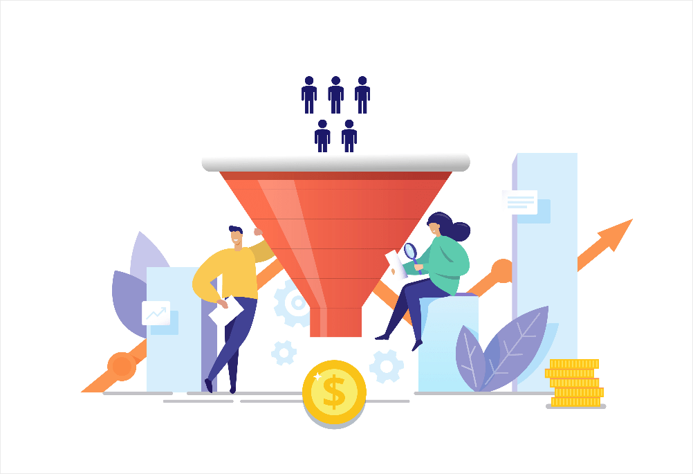 illustration de la génération de prospects par marketing d'affiliation