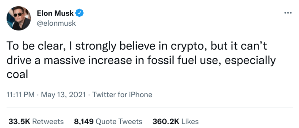 Tweet d'un ambassadeur de marque
