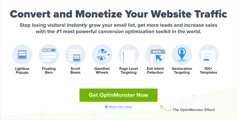 Utiliser OptinMonster pour vendre plus de cours