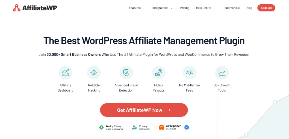 affiliatewp meilleur plugin d’affiliation WooCommerce