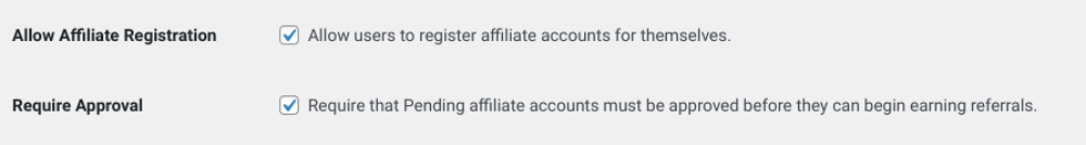 exiger l'approbation des affiliés