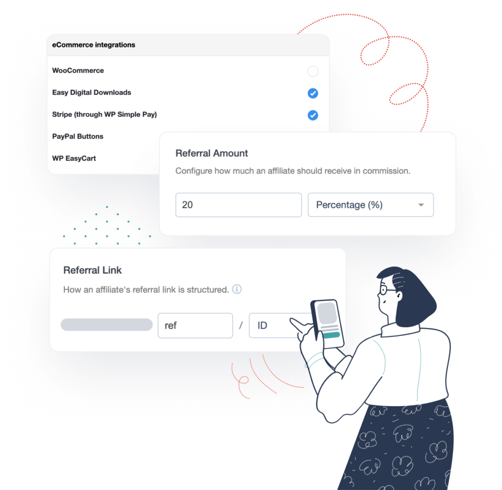 Assistant d'intégration facile d'AffiliateWP