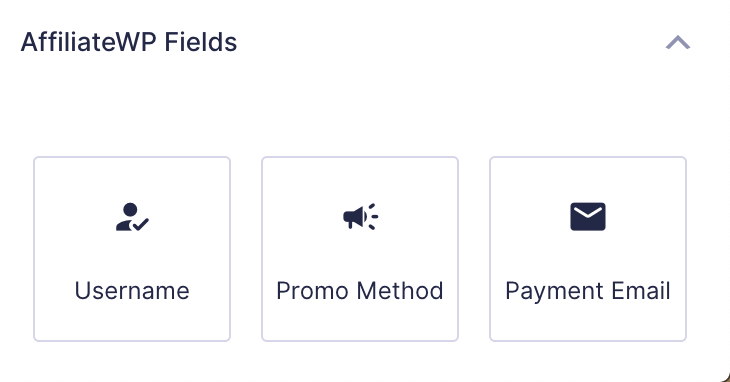 AffiliateWP Gravity Forms フィールド