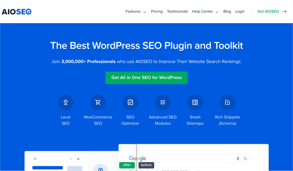 AIOSEO：最高のWordPress SEOプラグイン