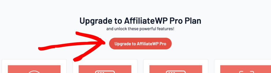 AffiliateWP Proプランにアップグレード