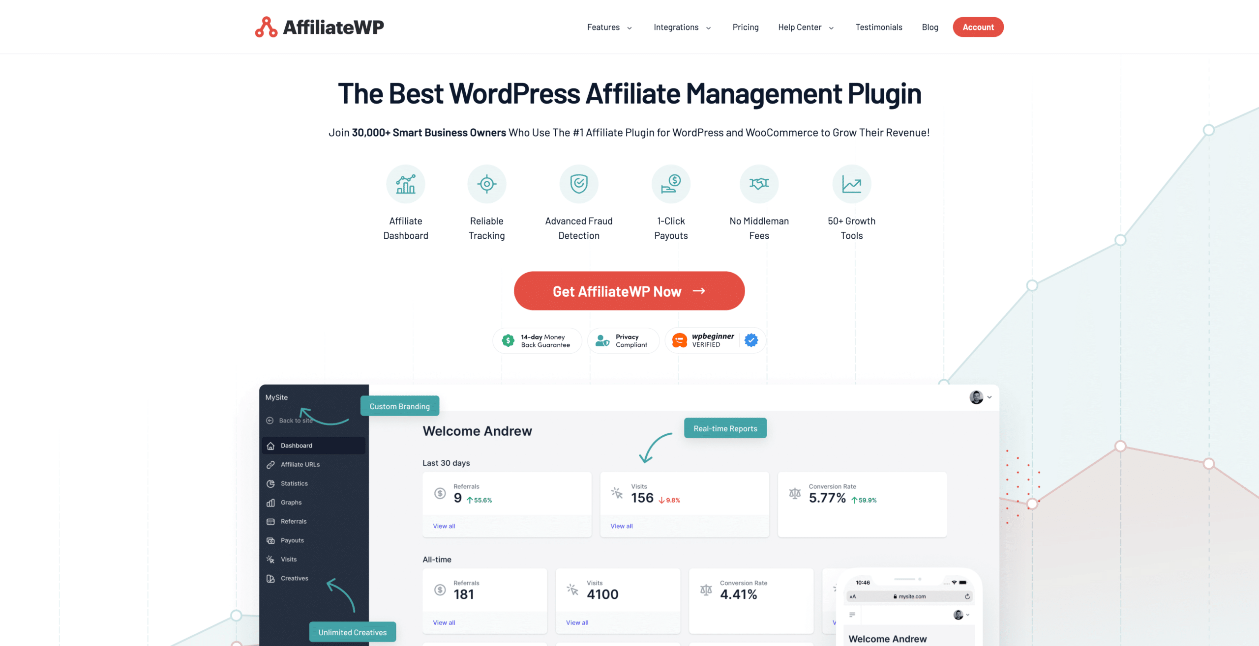Affiliate WP：最高のWordPressアフィリエイト管理プラグイン