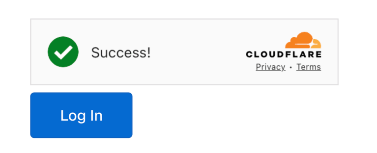 Inicio de sesión de AffiliateWP Cloudflare